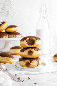 Classic Chocolate Filled donut