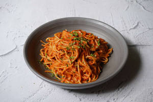 HD Spaghetti Pink Sauce