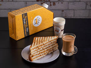 Instant Coffee (serves 4-5) + 1 Peanut Butter Toast