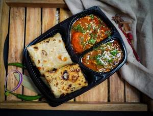 Paratha with Egg Tikka Masala