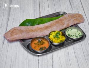 Ragi Millet Masala Dosa