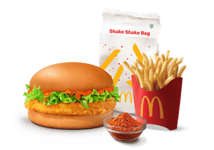 Korean Chicken Surprise + Korean Shake Shake Fries (M)