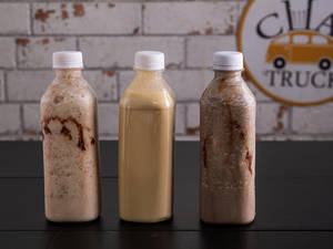 Oreo Milkshake + Kitkat Milkshake +snickers Milkshake