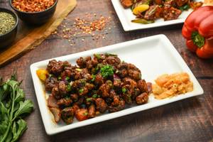 Chilli Mushroom - Dry [Serves 2]