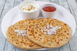 Mrs Aloo Onion Paratha