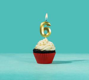 Number Candle - 6