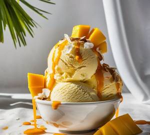 Alphonso mango ice cream