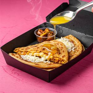 Aloo & Cheese Paratha [Desi Ghee]