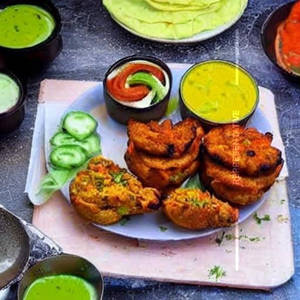 Cheese Grilled Tandoori Vadapav