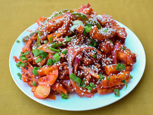 Honey Chilli Potato