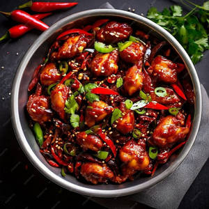 Chilly Chicken Dry .