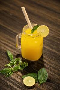 Mango And Basil Lemonade