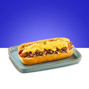 Smash Buffalo Hot Dog
