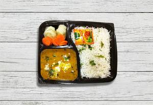 Daal Makhani Chawal Thali