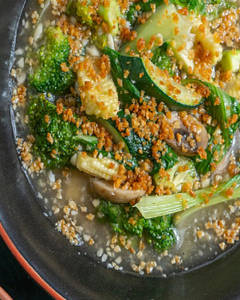 Hot Pot Asian Greens