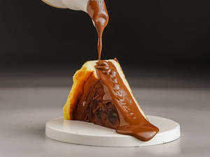 San Sebastian Cheesecake Slice