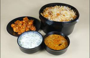 Special Hyderabad Veg Bucket Biryani ( Serves -2)