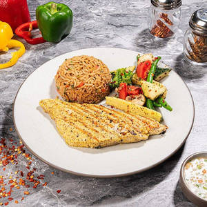 Grilled Fish Basa Meal