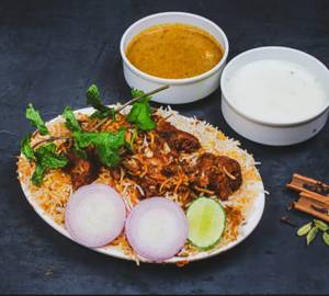 Chicken Fry Piece Biryani Bowl ( Serves - 1 )