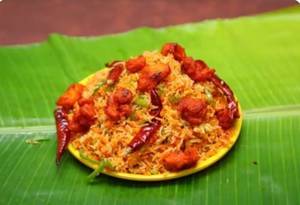 Schezwan Chicken Rice