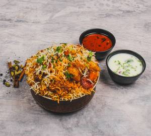 Veg Biryani Bowl (Serves -1)