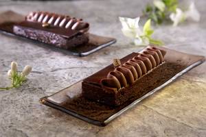 Chocolate Coffee and Sea Salt Brownie