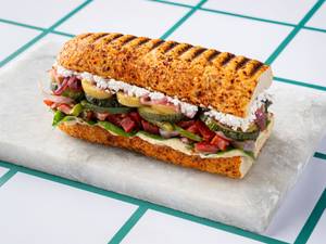 Mediterranean Panini Sandwich