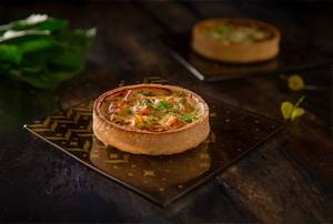 Spinach Mushroom Feta Quiche