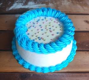 Vanilla Blue Cake 500 Gm