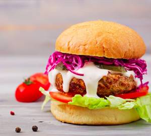 Cream Noodles Burger