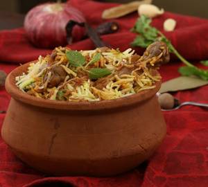 Lazeez Bhuna Murg Chicken Dum Biryani
