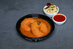 Sambar Vada(2pcs)
