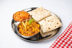 Chole Masala - Rumali Roti Combo