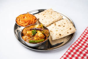 Kadhai Paneer - Rumali Roti Combo
