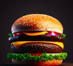 Double Tikki Burger