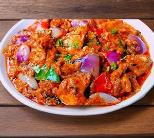 Kadhai Chicken with Bones ( 6 Pcs )