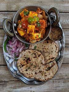 Kadhai Paneer Thali
