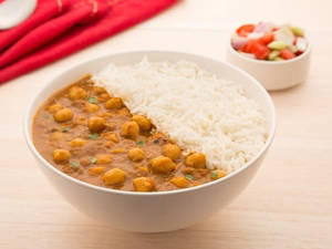 Chole Chawal Bowl