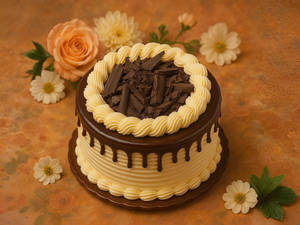 Black Forest Butterscotch Cake [500 Grams]