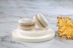 Coconut and Pineapple Macaron- Box of 6