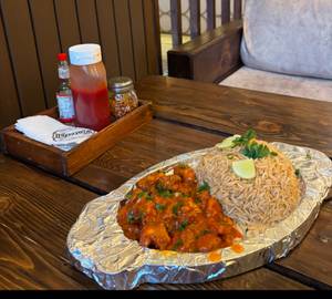 Garlic Chicken Rice Bowl