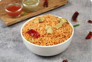 Schezwan Mushroom Rice