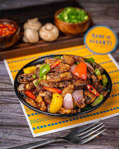 Crispy Chilli Mushroom