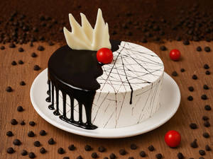 Chocolate Vanilla Cake [500 Grams]