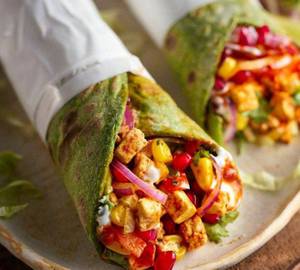 Veg paneer kathi roll