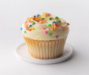 Vanilla Cupcake with Vanilla Buttercream
