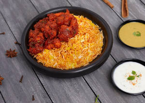 Boneless Chicken Biryani (family)