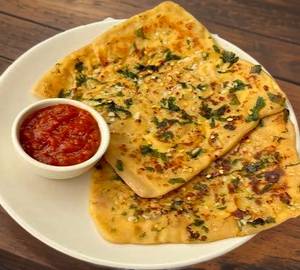 Garlic Pyaaz Paratha