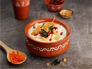 Kosta Curd Rice -Tadka