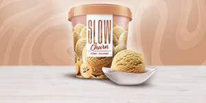 Slow Churn Chikoo Ice Cream 500 ML